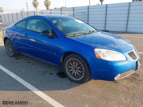 2006 Pontiac G6 GT with VIN 1G2ZH158764146017, listed as a IAAI auction lot 41468568 with NaN miles. Bid and sale history available at carsss.com. Image 1.