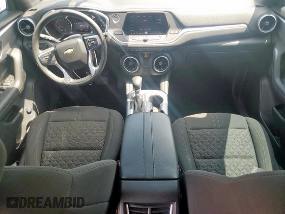 2021 Chevrolet Blazer LT with VIN 3GNKBCRS2MS537032, listed as a Copart auction lot 63701765 with 73,874 mi miles and Salvage title. Bid and sale history available at DreamBid. Image 8.