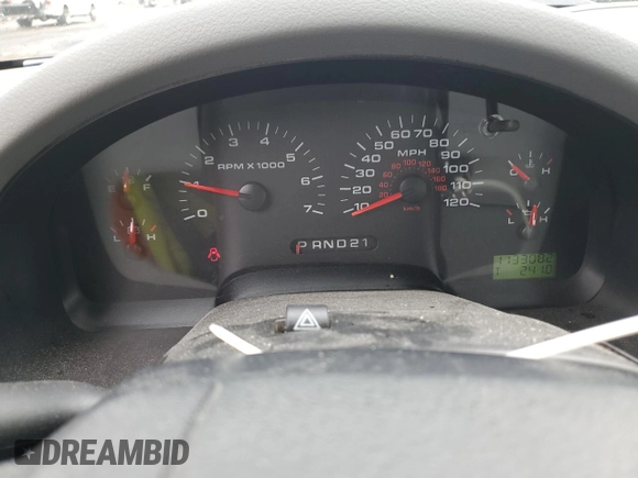 2007 Ford F-150 XL with VIN 1FTRF12287NA48062, listed as a Copart auction lot 55933815 with 113,308 mi miles and Salvage title. Bid and sale history available at DreamBid. Image 9.