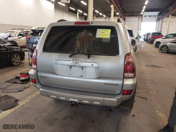 2004 Toyota 4Runner SR5 with VIN JTEZU14R348018845, listed as a IAAI auction lot 41601127 with 283,387 mi miles. Bid and sale history available at carsss.com. Image 16.