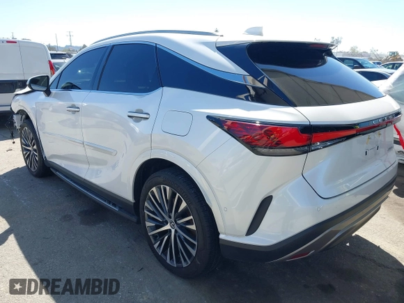 2024 Lexus RX with VIN 2T2BAMBA3RC022849, listed as a IAAI auction lot 41819024 with 8,936 mi miles. Bid and sale history available at carsss.com. Image 3.