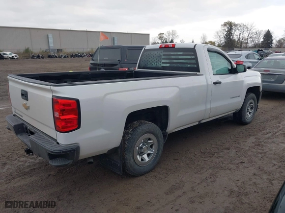 2018 Chevrolet Silverado 1500 Work Truck with VIN 1GCNCNEH3JZ128173, listed as a IAAI auction lot 40894675 with 102,934 mi miles. Bid and sale history available at carsss.com. Image 4.