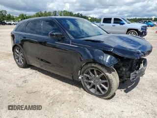 2023 Land Rover Range Rover Velar R-Dynamic S with VIN SALYT2EX6PA357143, listed as a Copart auction lot 69953274 with 0 mi miles and Salvage Title. Bid and sale history available at carsss.com. Image 4.