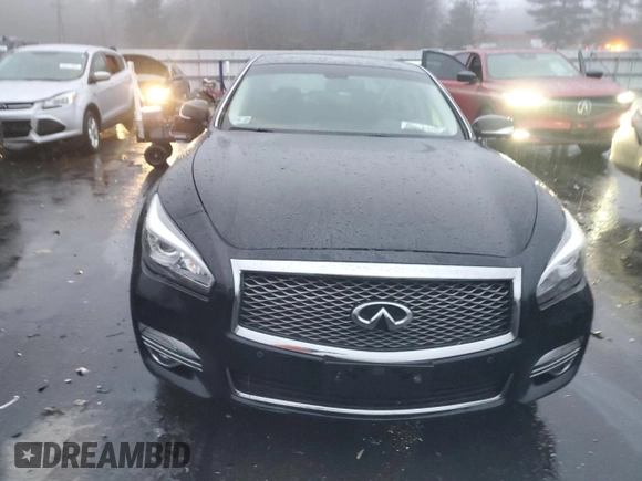 2017 Infiniti Q70 with VIN JN1BY1AR9HM770175, listed as a Copart auction lot 43529345 with 0 mi miles and Salvage Title. Bid and sale history available at carsss.com. Image 5.