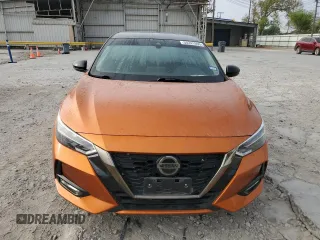 2020 Nissan Sentra SR with VIN 3N1AB8DV7LY217142, listed as a Copart auction lot 50241005 with 105,559 mi miles and Salvage Title. Bid and sale history available at DreamBid. Image 5.