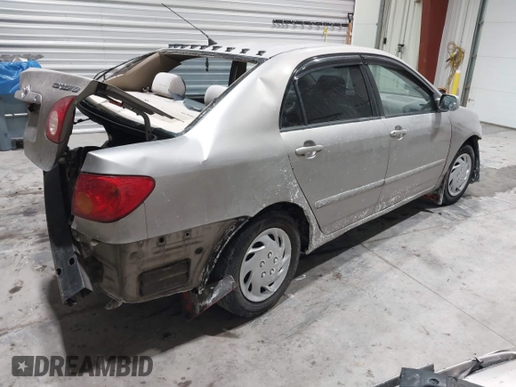 2003 Toyota Corolla CE with VIN 1NXBR32E33Z166398, listed as a IAAI auction lot 41418680 with 175,546 mi miles and . Bid and sale history available at DreamBid. Image 4.