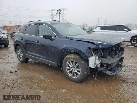 2018 Mazda CX-9 Touring with VIN JM3TCBCY7J0236039, listed as a Copart auction lot 46196105 with 84,310 mi miles and Salvage Title. Bid and sale history available at carsss.com. Image 4.