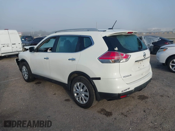 2016 Nissan Rogue SL with VIN 5N1AT2MT4GC771805, listed as a IAAI auction lot 41486830 with 117,381 mi miles. Bid and sale history available at carsss.com. Image 3.