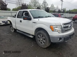 2014 Ford F-150 XL with VIN 1FTEX1EM7EFB23883, listed as a Copart auction lot 55429125 with 74,002 mi miles and Salvage title. Bid and sale history available at DreamBid. Image 4.