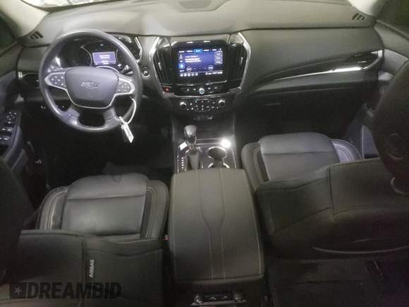 2021 Chevrolet Traverse RS with VIN 1GNERJKW4MJ150798, listed as a Copart auction lot 85663944 with 55,998 mi miles and Salvage Title. Bid and sale history available at carsss.com. Image 8.