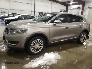 2017 Lincoln MKX Select with VIN 2LMPJ8KR8HBL20506, listed as a Copart auction lot 88222475 with 159,315 mi miles and Salvage Title. Bid and sale history available at carsss.com. Image 1.