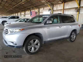2013 Toyota Highlander Limited z VIN 5TDDK3EHXDS237092, wystawiony jako Copart lot #55887145 z przebiegiem 119 309 mil mil oraz Szkoda całkowita • Salvage title. Historia ofert i sprzedaży dostępna na DreamBid. Obrazek 1.