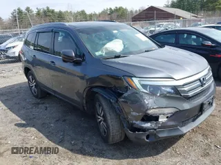 2017 Honda Pilot EX-L with VIN 5FNYF6H5XHB009029, listed as a IAAI auction lot 41883366 with 95,711 mi miles and . Bid and sale history available at DreamBid. Image 1.