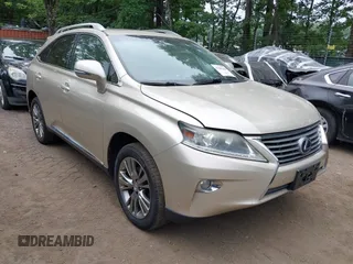 2013 Lexus RX 450h with VIN JTJBC1BA4D2051519, listed as a IAAI auction lot 42581660 with 128,839 mi miles and . Bid and sale history available at DreamBid. Image 1.