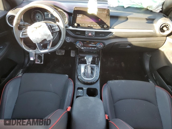 2024 Kia Forte GT with VIN 3KPF44AC8RE742018, listed as a Copart auction lot 87926895 with 8,391 mi miles and Salvage Title. Bid and sale history available at DreamBid. Image 8.