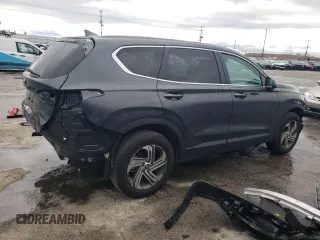 2023 Hyundai Santa Fe SE with VIN 5NMS14AJ2PH628852, listed as a Copart auction lot 49631325 with 14,804 mi miles and Salvage title. Bid and sale history available at DreamBid. Image 3.