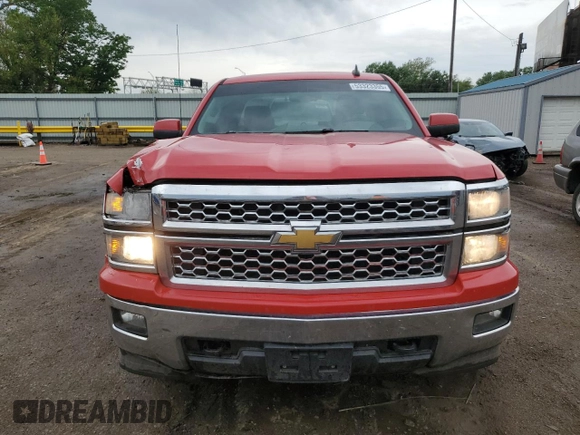2015 Chevrolet Silverado 1500 LT with VIN 1GCRCREC9FZ211272, listed as a Copart auction lot 53323355 with 227,839 mi miles and Salvage Title. Bid and sale history available at DreamBid. Image 5.