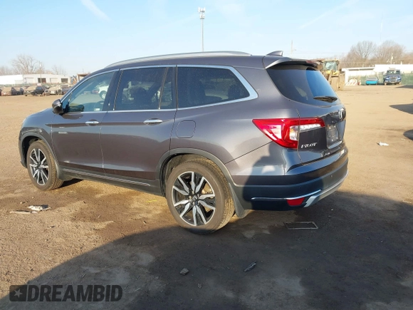 2019 Honda Pilot Touring 7-Passenger with VIN 5FNYF6H69KB050235, listed as a IAAI auction lot 41782057 with 85,907 mi miles. Bid and sale history available at carsss.com. Image 3.
