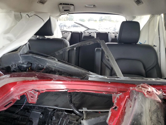 2022 Nissan Pathfinder SL with VIN 5N1DR3CB6NC235624, listed as a Copart auction lot 43662183 with 0 mi miles and Salvage Title. Bid and sale history available at carsss.com. Image 10.