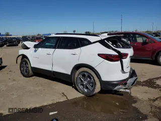 2024 Chevrolet Blazer LT with VIN 3GNKBCR41RS236051, listed as a Copart auction lot 56114425 with 18,269 mi miles and Salvage title. Bid and sale history available at DreamBid. Image 2.