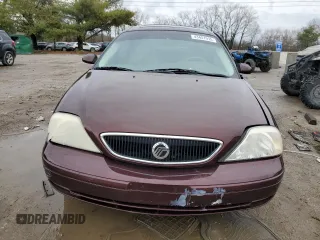 2000 Mercury Sable LS Premium with VIN 1MEFM55S0YA606201, listed as a Copart auction lot 43451915 with 101,294 mi miles and Salvage Title. Bid and sale history available at carsss.com. Image 5.