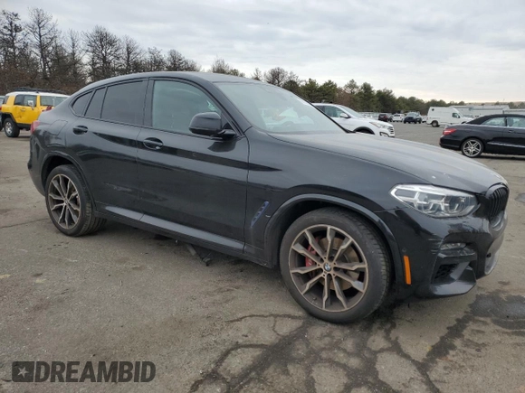 2021 BMW X4 M40i z VIN 5UX2V5C08M9H82988, wystawiony jako Copart lot #88169095 z przebiegiem 61 826 mil mil oraz Szkoda całkowita • Salvage title. Historia ofert i sprzedaży dostępna na DreamBid. Obrazek 4.