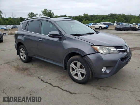 2013 Toyota RAV4 XLE z VIN 2T3RFREV2DW014868, wystawiony jako Copart lot #62526435 z przebiegiem 245 920 mil mil oraz Szkoda całkowita • Salvage title. Historia ofert i sprzedaży dostępna na DreamBid. Obrazek 4.