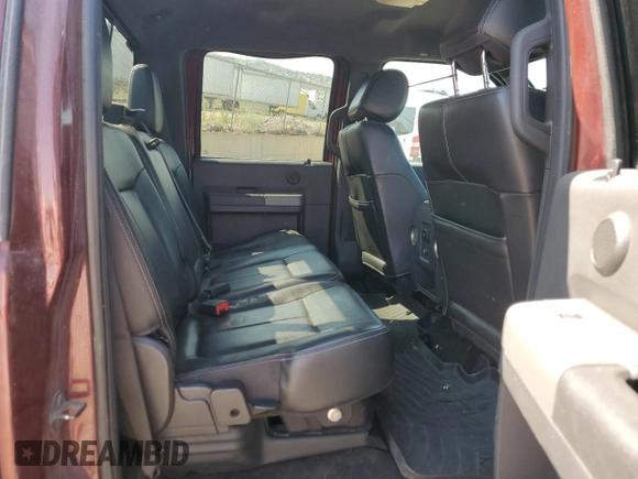 2012 Ford F-350 XL with VIN 1FT8W3BT5CEA88061, listed as a Copart auction lot 62383045 with 128,980 mi miles and Salvage title. Bid and sale history available at DreamBid. Image 10.