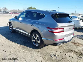 2023 Genesis GV80 with VIN KMUHCESC6PU128600, listed as a IAAI auction lot 41179553 with 33,225 mi miles. Bid and sale history available at carsss.com. Image 3.