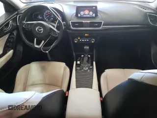 2017 Mazda 3 Grand Touring with VIN 3MZBN1M34HM143009, listed as a Copart auction lot 46926945 with 75,424 mi miles and Salvage Title. Bid and sale history available at carsss.com. Image 8.