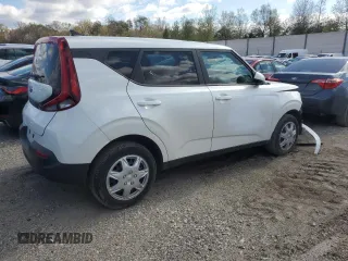 2020 Kia Soul LX with VIN KNDJ23AU2L7726178, listed as a Copart auction lot 45245455 with 71,811 mi miles and Salvage Title. Bid and sale history available at carsss.com. Image 3.