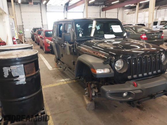 2022 Jeep Wrangler Unlimited Rubicon с VIN 1C4HJXFN8NW242079, выставлен на аукционе IAAI как лот 41889541 с пробегом 36 944 миль миль и . История ставок и продаж доступна на DreamBid. Изображение 1.