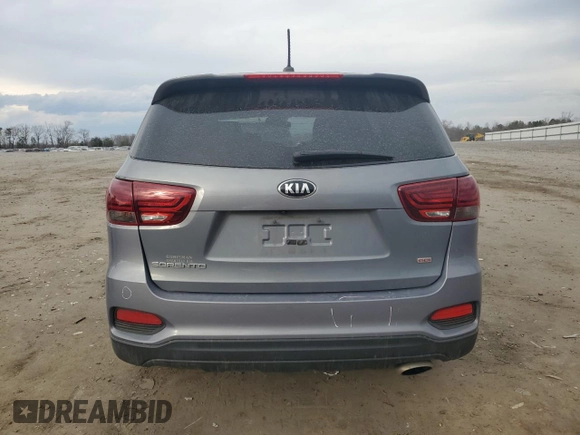2020 Kia Sorento L with VIN 5XYPG4A33LG628174, listed as a Copart auction lot 47165105 with 73,402 mi miles and Salvage Title. Bid and sale history available at carsss.com. Image 6.