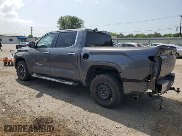 2023 Toyota Tundra Limited with VIN 5TFJA5DB6PX096065, listed as a Copart auction lot 57364635 with 36,811 mi miles and Salvage title. Bid and sale history available at DreamBid. Image 2.