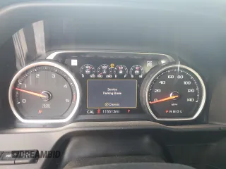 2022 Chevrolet Silverado 3500HD High Country with VIN 1GC4YVEY7NF114457, listed as a Copart auction lot 72628924 with 115,513 mi miles and Salvage Title. Bid and sale history available at carsss.com. Image 9.