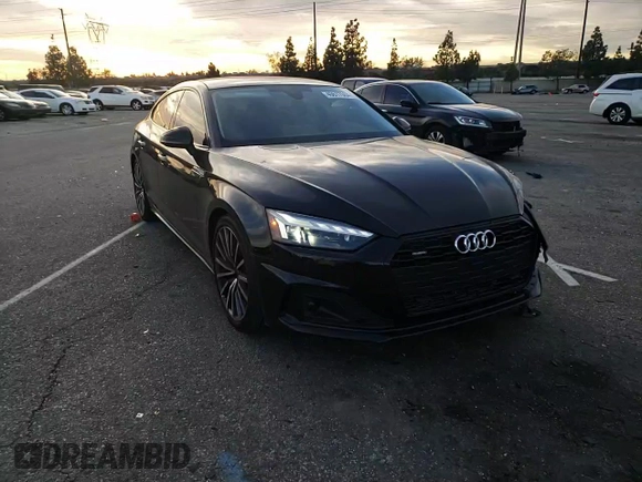 2023 Audi A5 Sportback Premium Plus with VIN WAUCBCF56PA004700, listed as a Copart auction lot 40617004 with 17,053 mi miles. Bid and sale history available at carsss.com. Image 10.