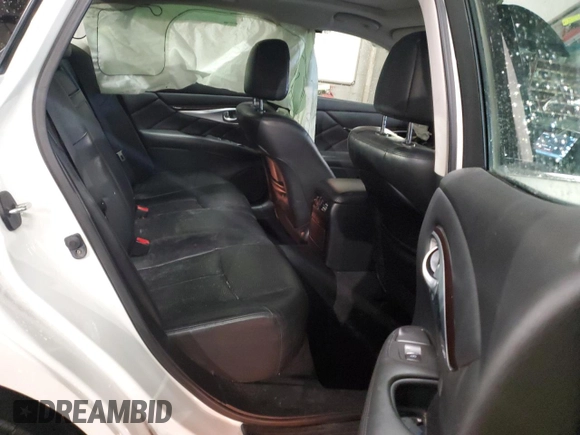 2013 Infiniti M37 with VIN JN1BY1AR0DM604816, listed as a Copart auction lot 85498034 with 126,807 mi miles and Salvage Title. Bid and sale history available at carsss.com. Image 10.