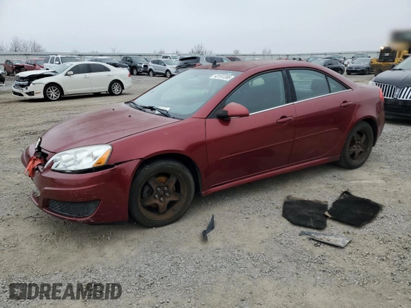 2010 Pontiac G6 w/1SB with VIN 1G2ZA5E01A4161305, listed as a Copart auction lot 43191395 with 202,094 mi miles and Salvage Title. Bid and sale history available at carsss.com. Image 1.