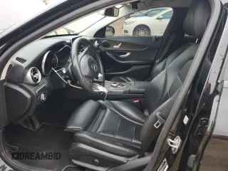 2017 Mercedes-Benz C 300 with VIN 55SWF4JB2HU215066, listed as a Copart auction lot 57427375 with 78,506 mi miles and Salvage title. Bid and sale history available at DreamBid. Image 7.