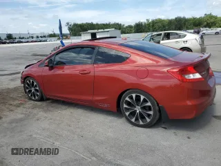 2013 Honda Civic Si with VIN 2HGFG4A53DH705255, listed as a Copart auction lot 55443595 with 107,851 mi miles and Salvage title. Bid and sale history available at DreamBid. Image 2.