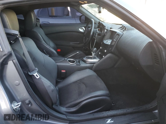 2018 Nissan 370Z Touring with VIN JN1AZ4EH9JM572794, listed as a Copart auction lot 46073765 with 51,377 mi miles and Salvage Title. Bid and sale history available at DreamBid. Image 10.