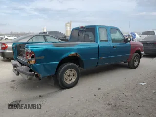 1997 Ford Ranger XLT with VIN 1FTCR14X0VPB40063, listed as a Copart auction lot 84930094 with 121,186 mi miles and Salvage Title. Bid and sale history available at DreamBid. Image 3.