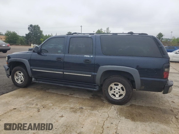 2005 Chevrolet Suburban LT with VIN 1GNFK16Z05J183523, listed as a Copart auction lot 58595325 with 248,732 mi miles and Salvage title. Bid and sale history available at DreamBid. Image 2.