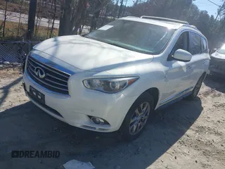 2014 Infiniti QX60 with VIN 5N1AL0MM0EC555055, listed as a IAAI auction lot 41880143 with 128,536 mi miles and . Bid and sale history available at carsss.com. Image 18.