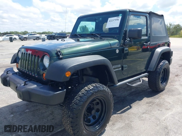 2010 Jeep Wrangler Sport with VIN 1J4AA2D17AL126737, listed as a IAAI auction lot 42237596 with 119,391 mi miles and . Bid and sale history available at carsss.com. Image 20.