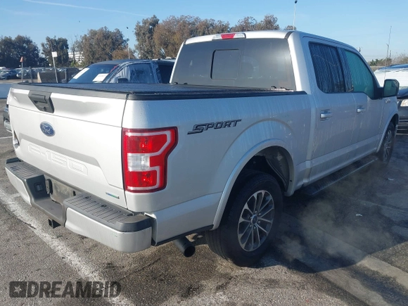 2019 Ford F-150 XL with VIN 1FTEW1CP4KKC34877, listed as a IAAI auction lot 41647021 with 61,974 mi miles and . Bid and sale history available at carsss.com. Image 4.