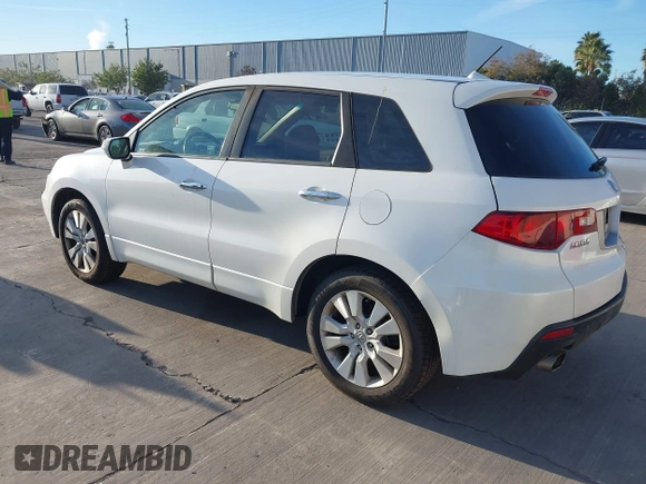 2012 Acura RDX Tech Pkg with VIN 5J8TB2H55CA000305, listed as a IAAI auction lot 41293627 with 209,566 mi miles. Bid and sale history available at carsss.com. Image 3.