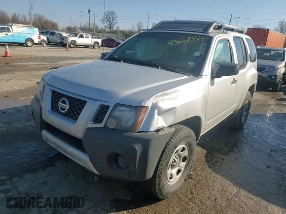 2014 Nissan Xterra X with VIN 5N1AN0NW1EN804235, listed as a Copart auction lot 83661084 with 103,482 mi miles and Salvage Title. Bid and sale history available at DreamBid. Image 12.
