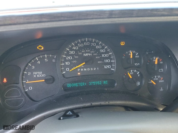 2004 GMC Yukon Denali with VIN 1GKEK63UX4J210336, listed as a Copart auction lot 47892615 with 375,952 mi miles and Salvage Title. Bid and sale history available at carsss.com. Image 9.