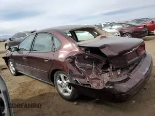 2001 Ford Taurus SES with VIN 1FAFP55S61G184193, listed as a Copart auction lot 49190475 with 129,415 mi miles and Salvage Title. Bid and sale history available at DreamBid. Image 2.